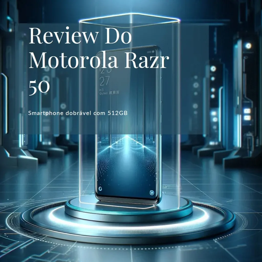 Smartphone Motorola Razr 50 com tela dobrável e 512GB