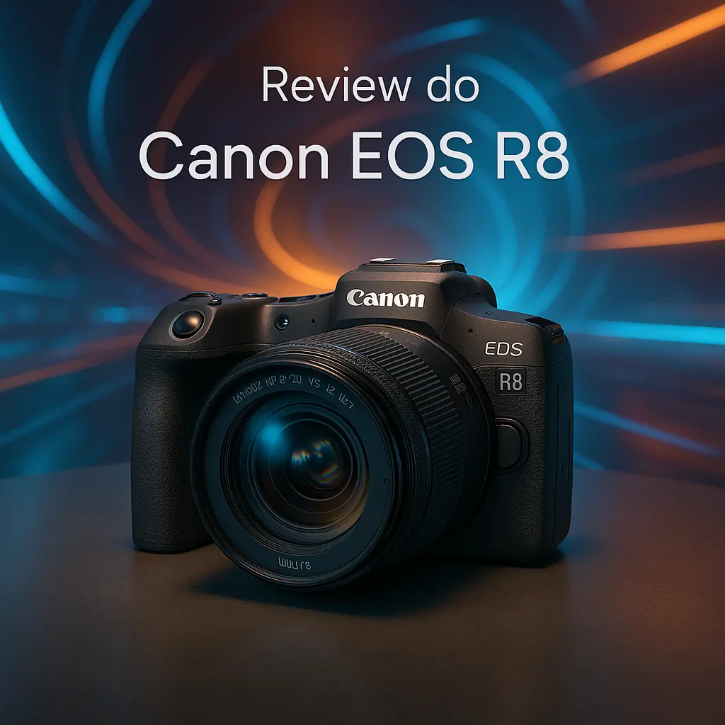 Canon EOS R8: Câmera sem Espelho Full-Frame Compacta para Criadores de Conteúdo