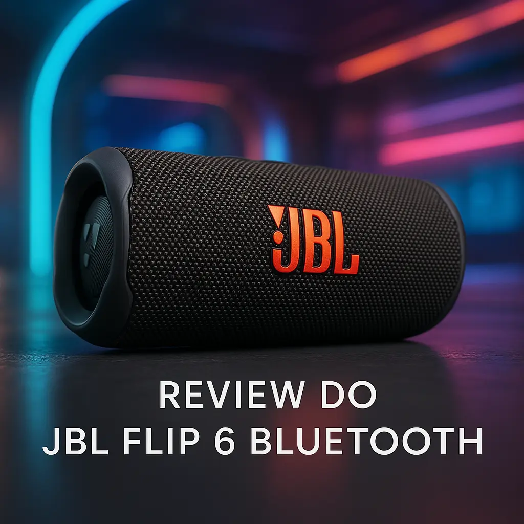 JBL Flip 6 Bluetooth: Som Potente com 30W e à Prova D’água