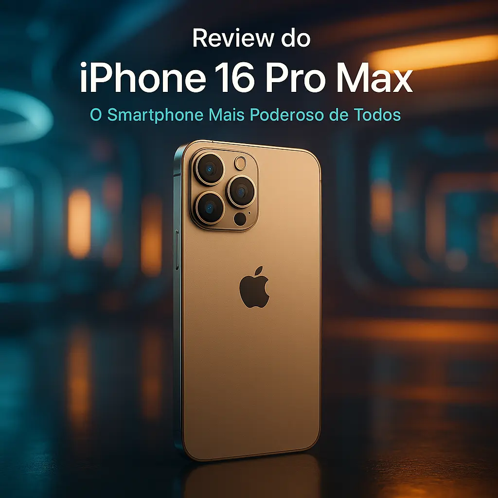 Apple iPhone 16 Pro Max (256 GB) – Titânio-deserto: O Smartphone Mais Poderoso de Todos