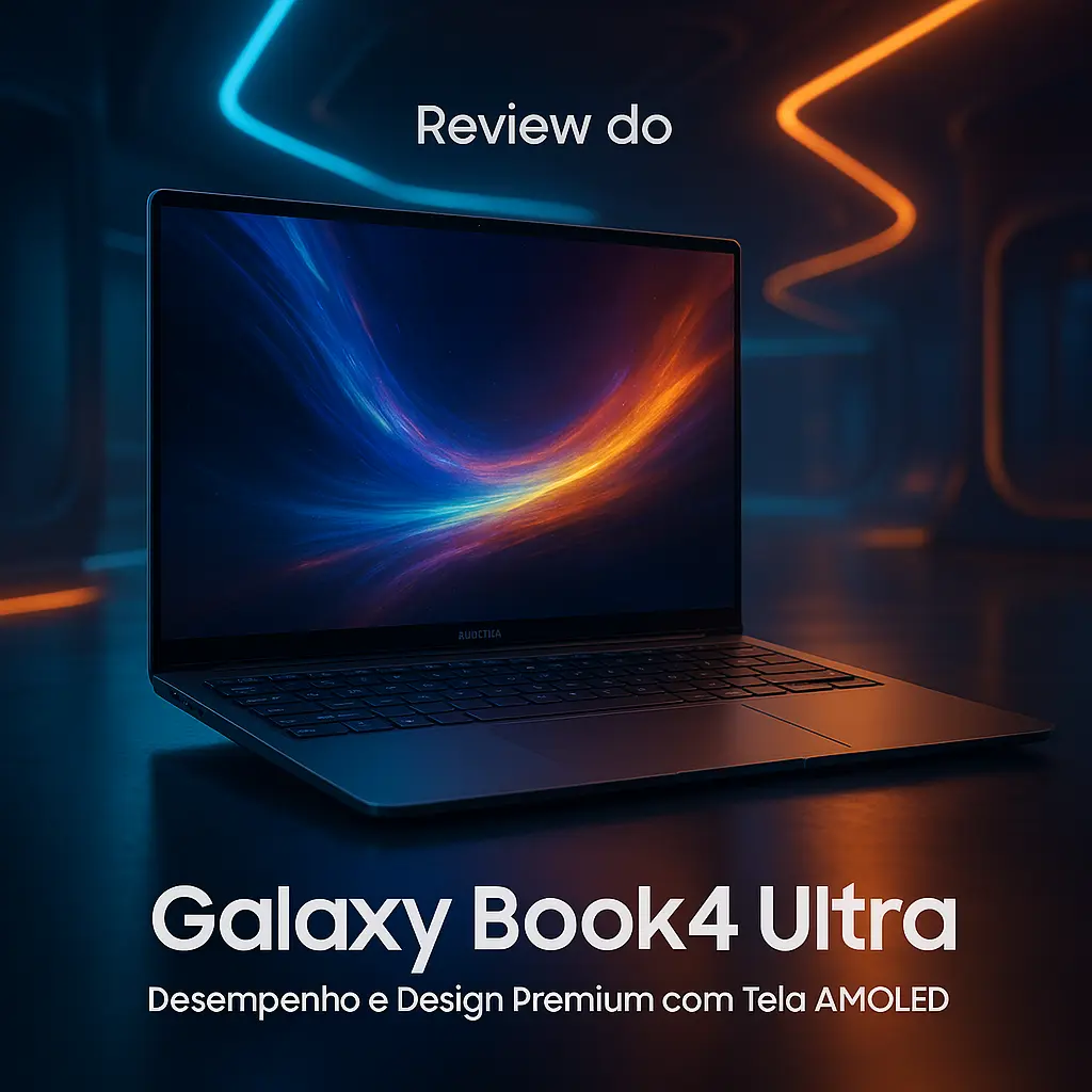 Galaxy Book4 Ultra: Desempenho e Design Premium com Tela AMOLED