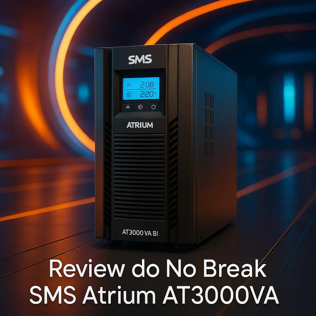 No Break SMS Atrium AT3000VA BI-115-27851: Proteção Total para Seus Equipamentos