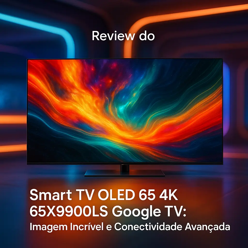 Smart TV OLED 65 4K 65X9900LS Google TV: Imagem Incrível e Conectividade Avançada