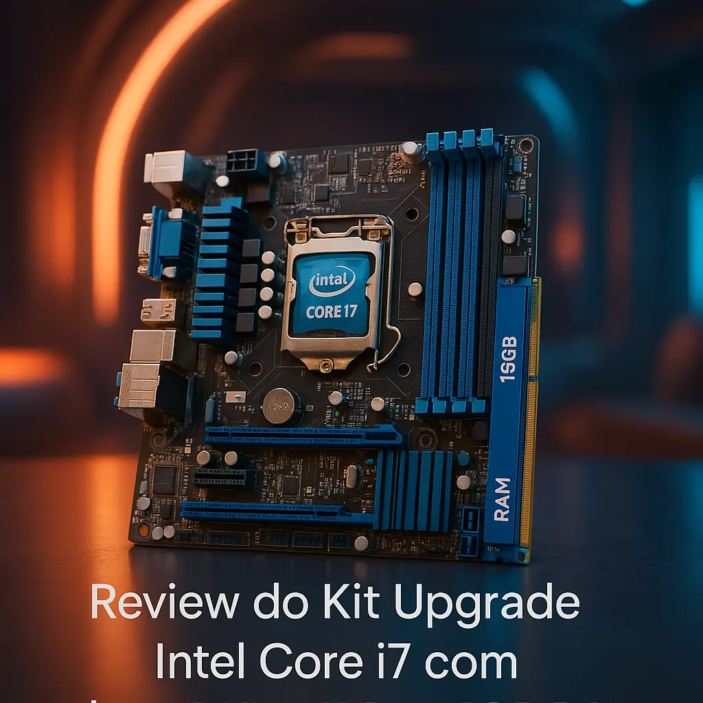Kit Upgrade Intel Core i7 com Placa-Mãe 1155 e 16GB RAM
