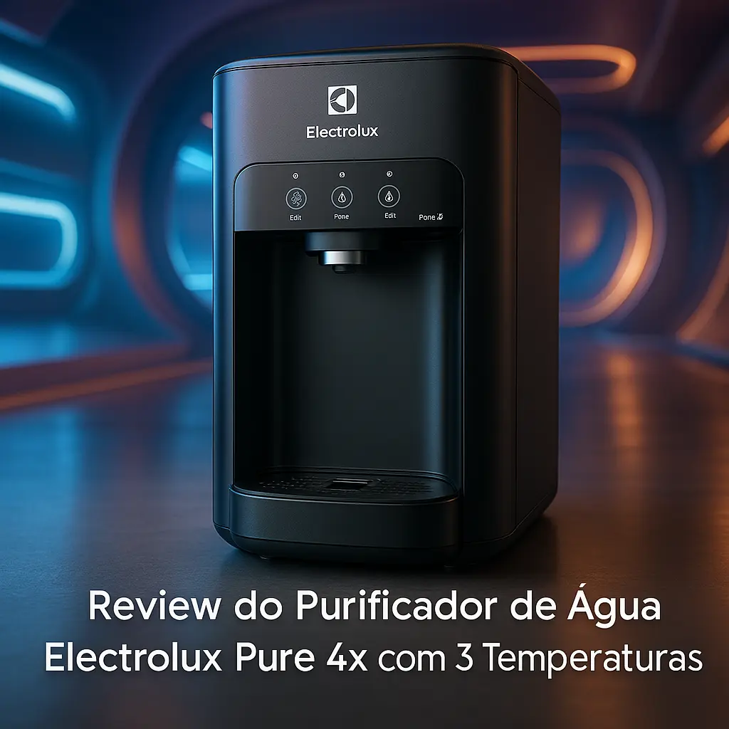 Purificador de Água Electrolux Pure 4x com 3 Temperaturas