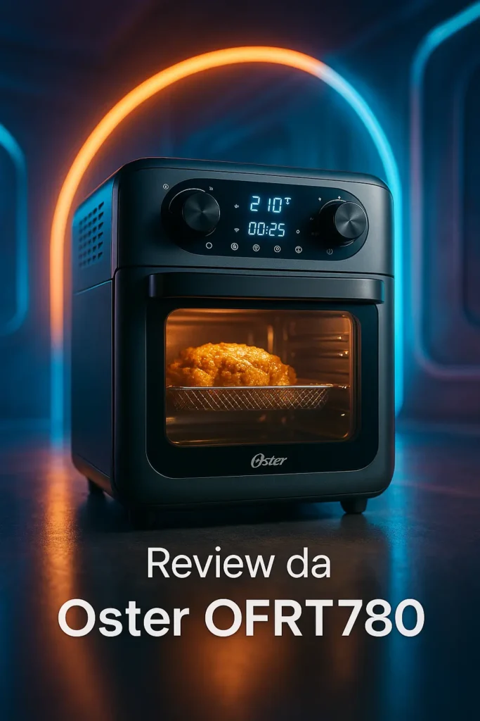 Oster OFRT780 Fritadeira forno 3 em 1 com rotação 360°