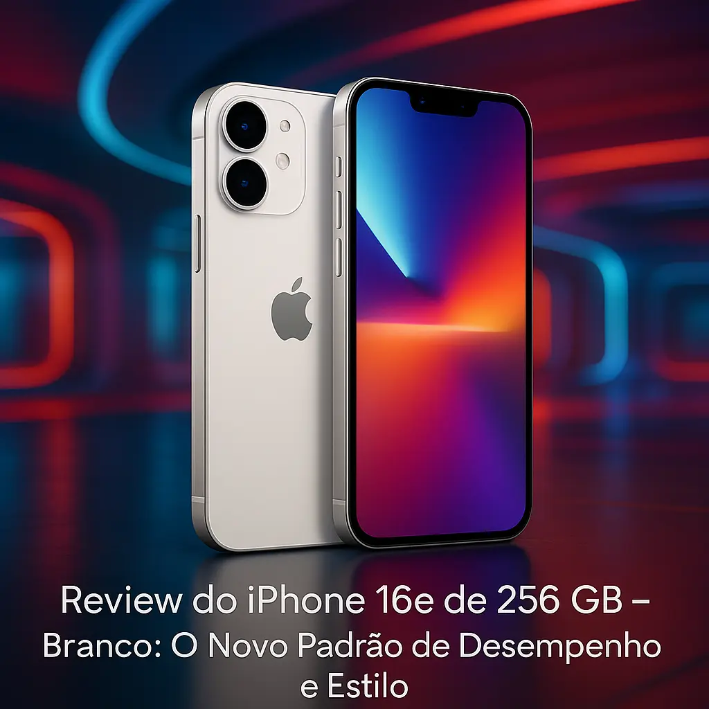 Apple iPhone 16e de 256 GB — Branco: O Novo Padrão de Desempenho e Estilo