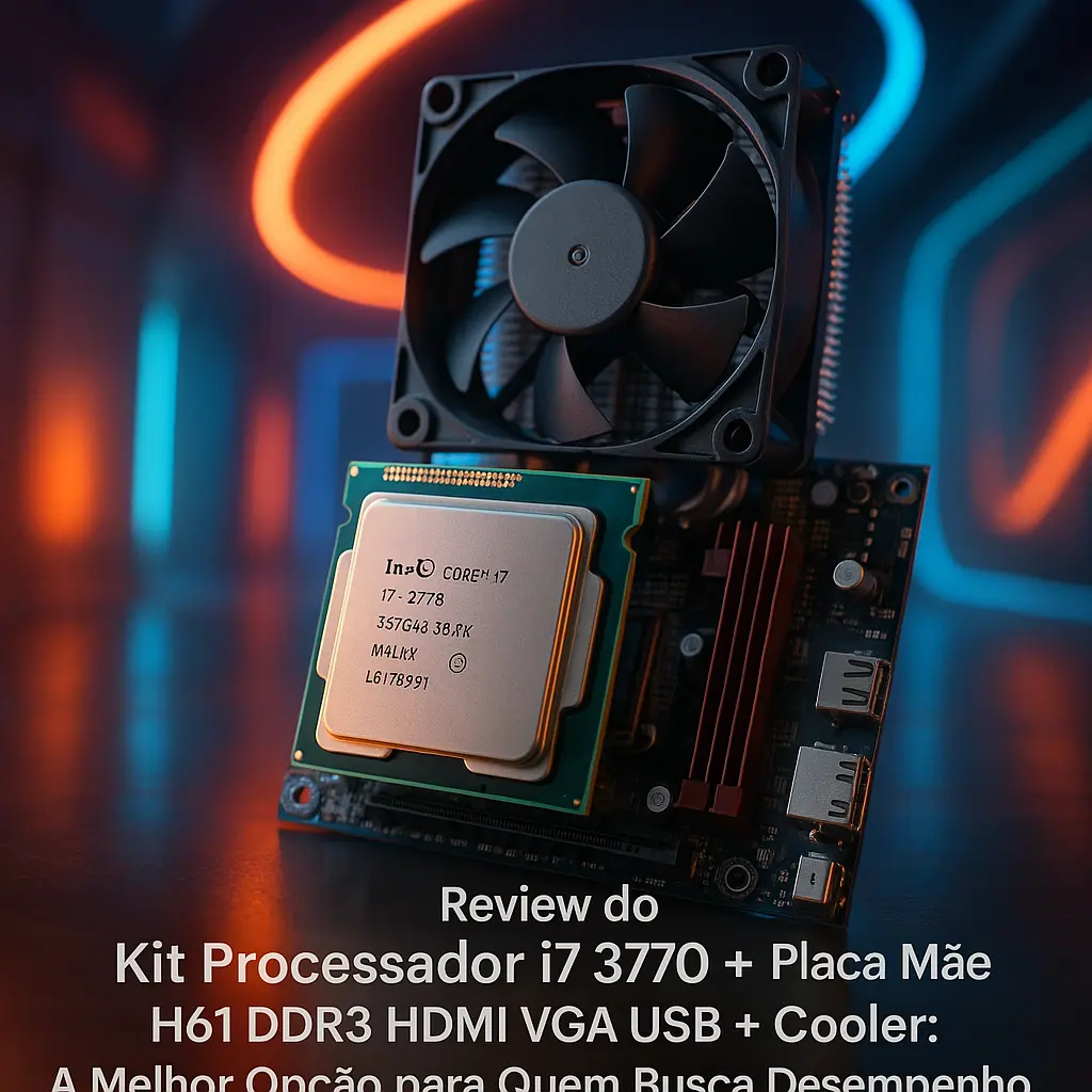 Kit Processador i7 3770 + Placa Mãe H61 DDR3 HDMI VGA USB + Cooler: A Melhor Opção para Quem Busca Desempenho