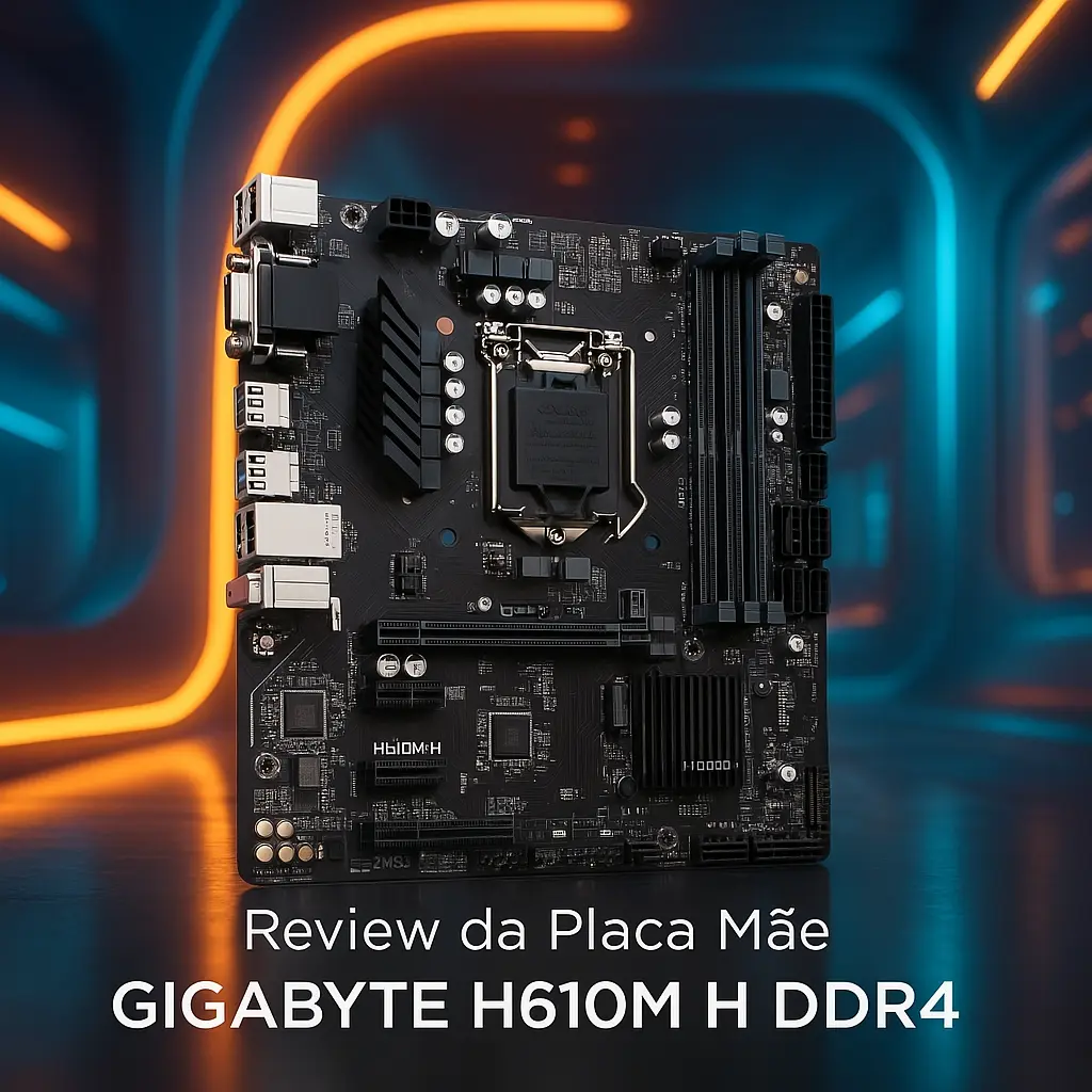 Placa Mãe Gigabyte H610M H DDR4: Desempenho e Estabilidade para seu PC