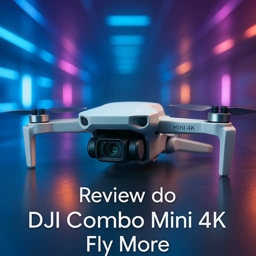 DJI Combo Mini 4K Fly More: O Drone Compacto e Poderoso para Iniciantes