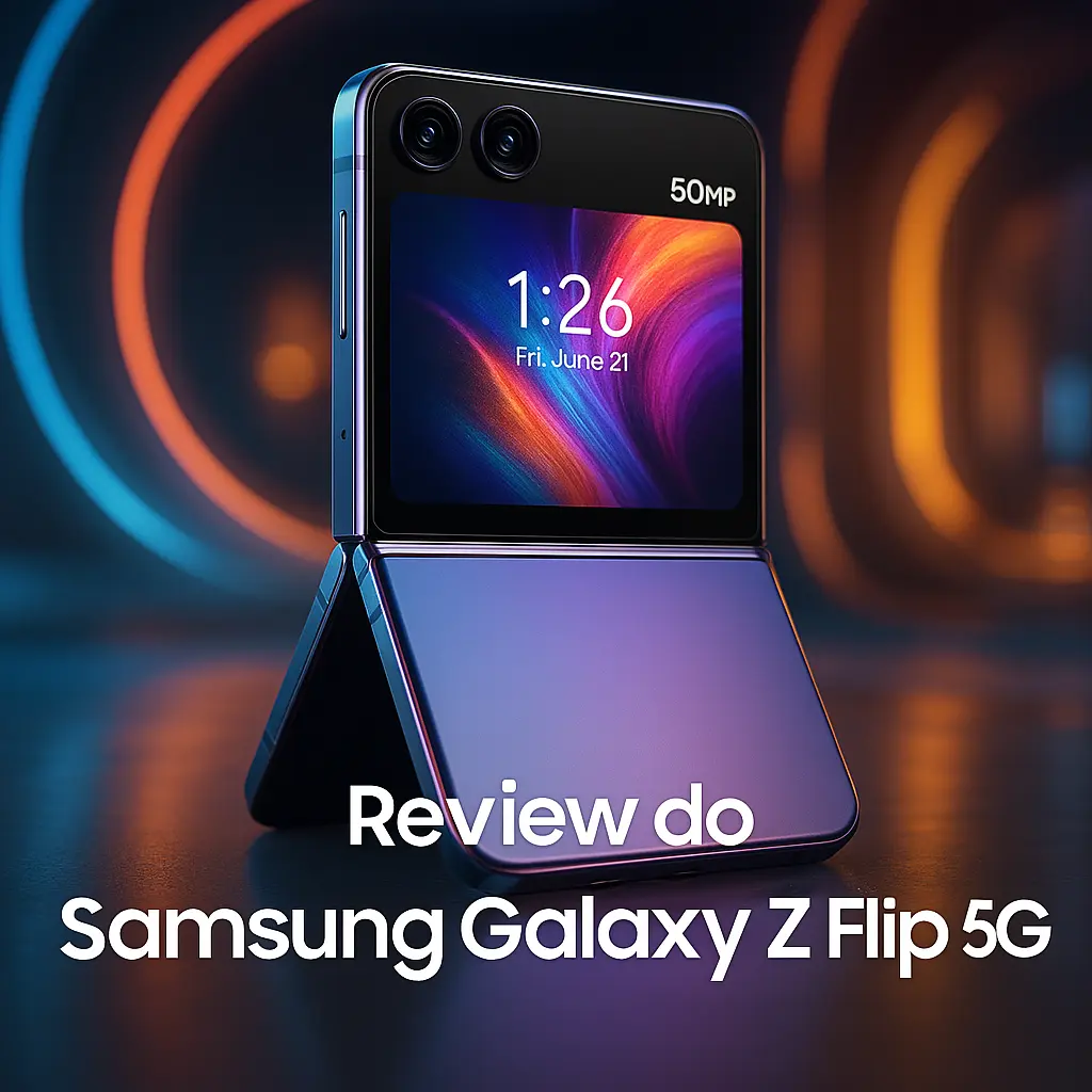 Samsung Celular Galaxy Z Flip6 5G: Tela dobrável, Câmera 50MP e Desempenho Imbatível
