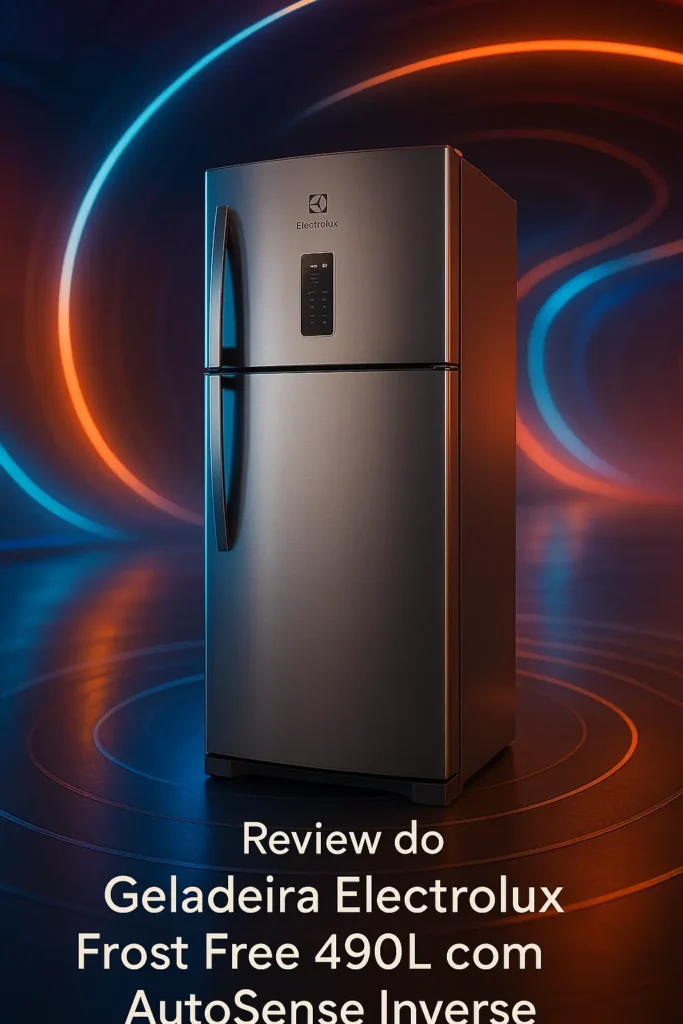 Geladeira Electrolux Frost Free 490L com AutoSense Inverse