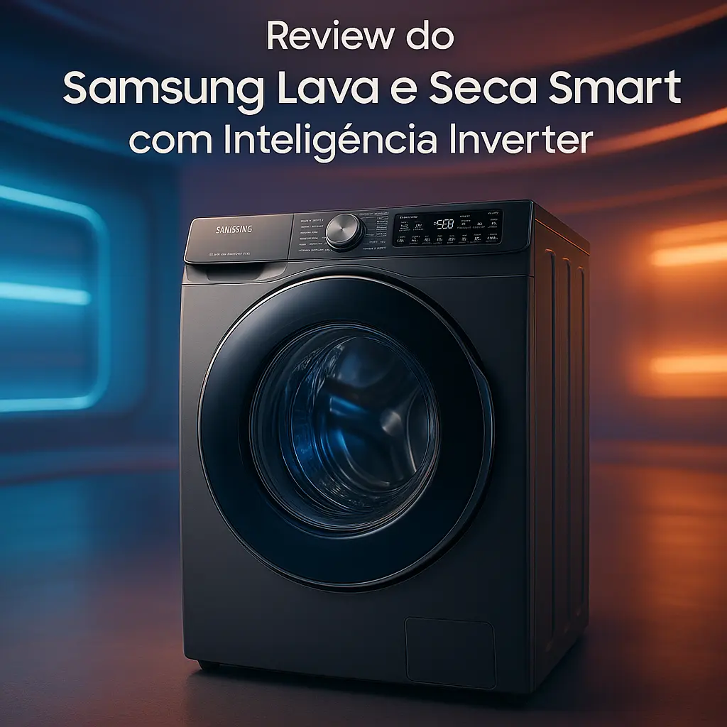 Samsung Lava e Seca Smart com Inteligência Inverter