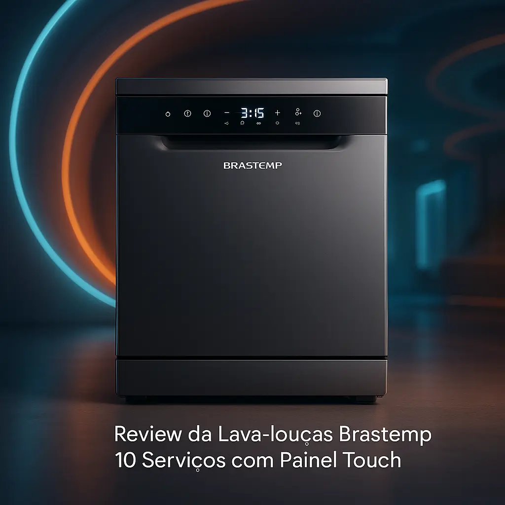 Lava-louças Brastemp 10 Serviços com Painel Touch