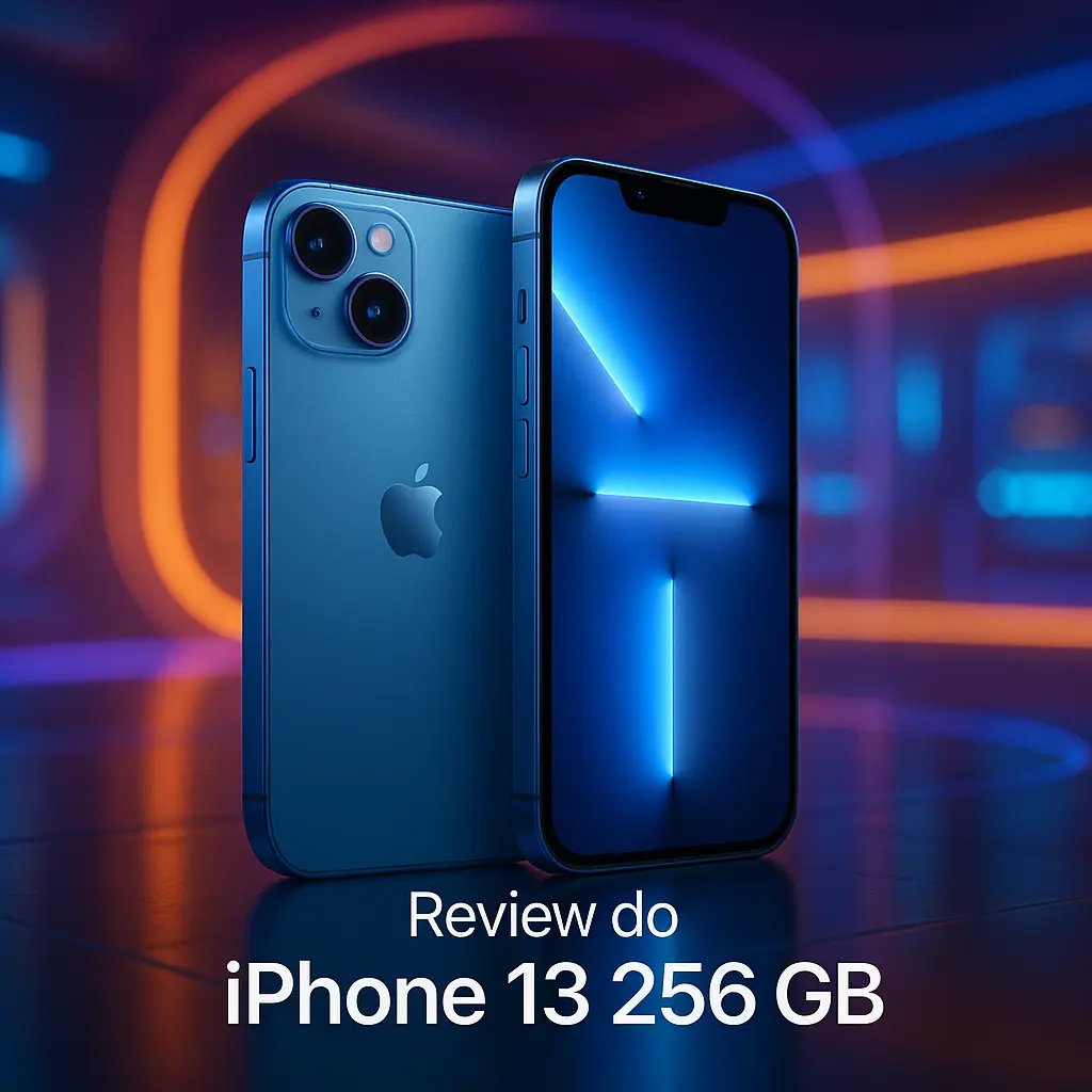 Apple iPhone 13 com 256 GB e câmera cinematográfica