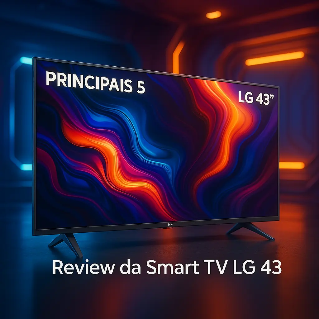 Principais 5 smart tv lg 43