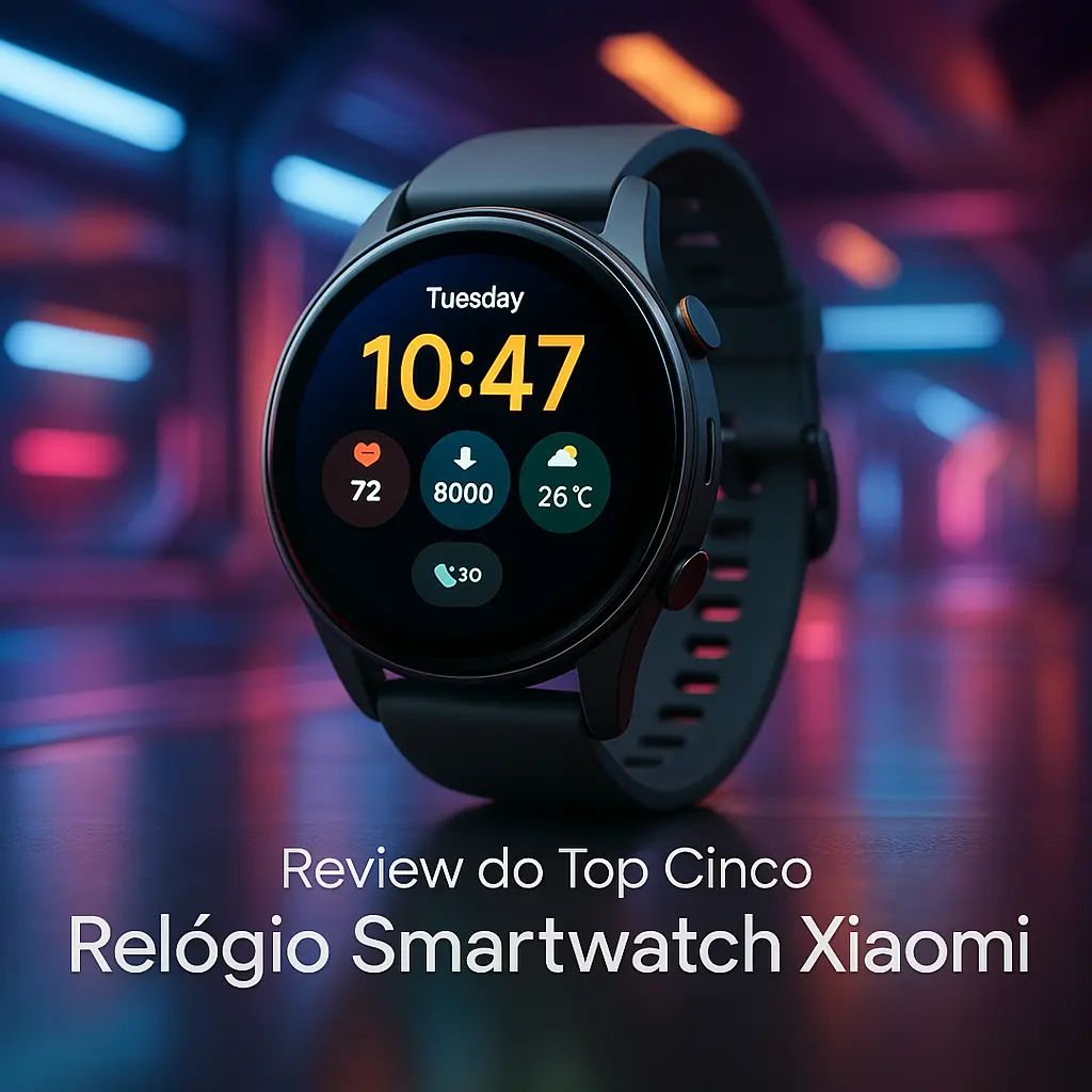 Top Cinco relógio Smartwatch Xiaomi