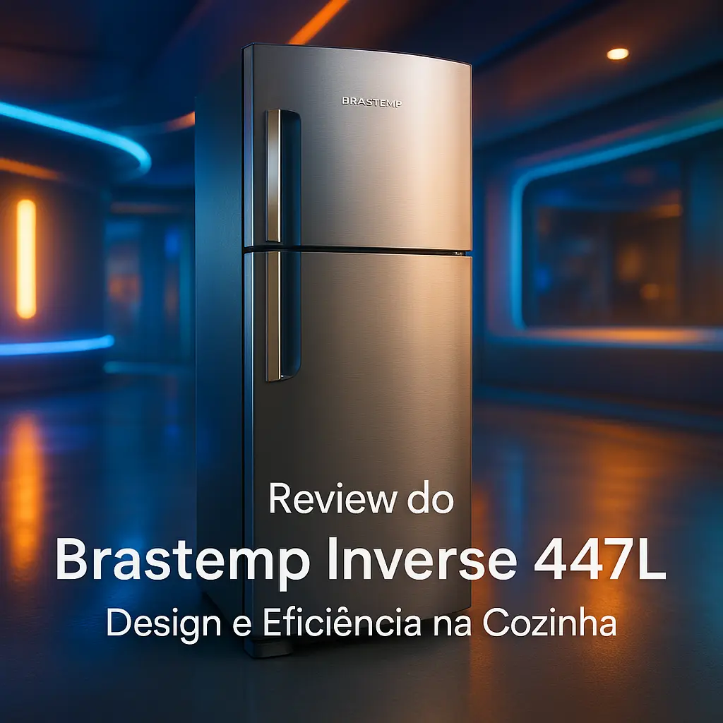 Brastemp Inverse 447L: Design e Eficiência na Cozinha