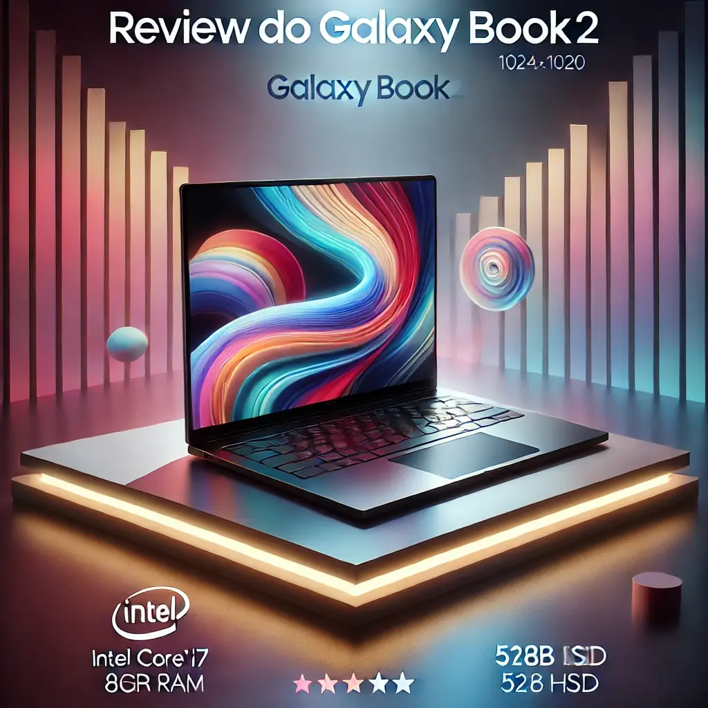 Galaxy Book2 Intel® Core™ i7-1255U, 8GB RAM, 512GB SSD, 15.6'' Full HD LED - Um Notebook para Desempenho e Mobilidade
