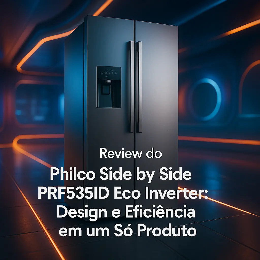 Philco Side by Side PRF535ID Eco Inverter: Design e Eficiência em um Só Produto