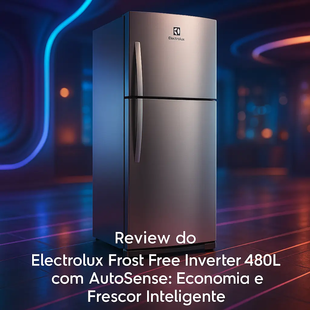 Electrolux Frost Free Inverter 480L com AutoSense: Economia e Frescor Inteligente