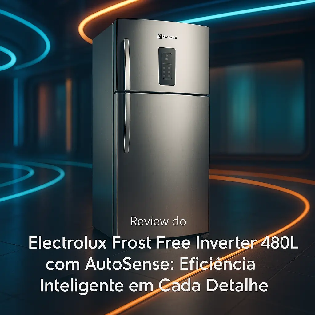 Electrolux Frost Free Inverter 480L com AutoSense: Eficiência Inteligente em Cada Detalhe