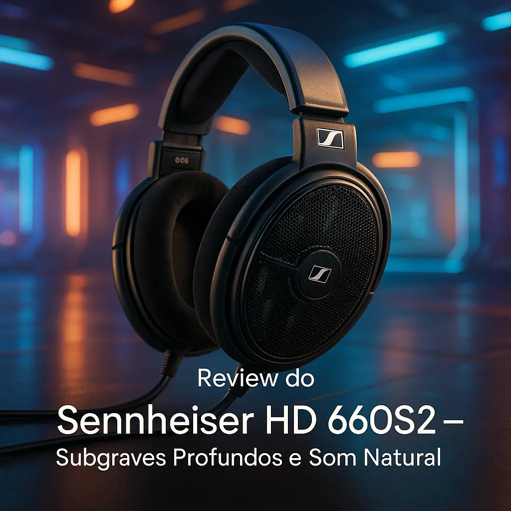 Sennheiser HD 660S2 – Subgraves Profundos e Som Natural
