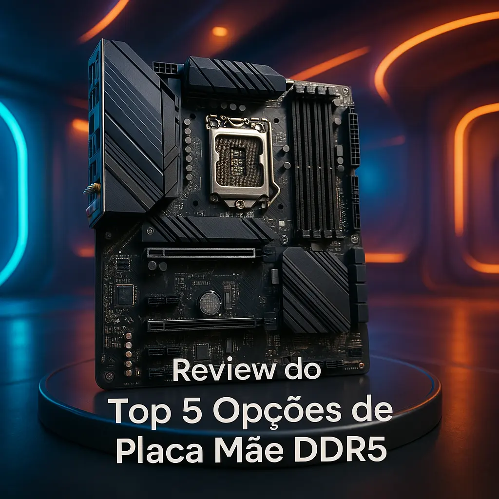 Top 5 Opções de placa mãe ddr5