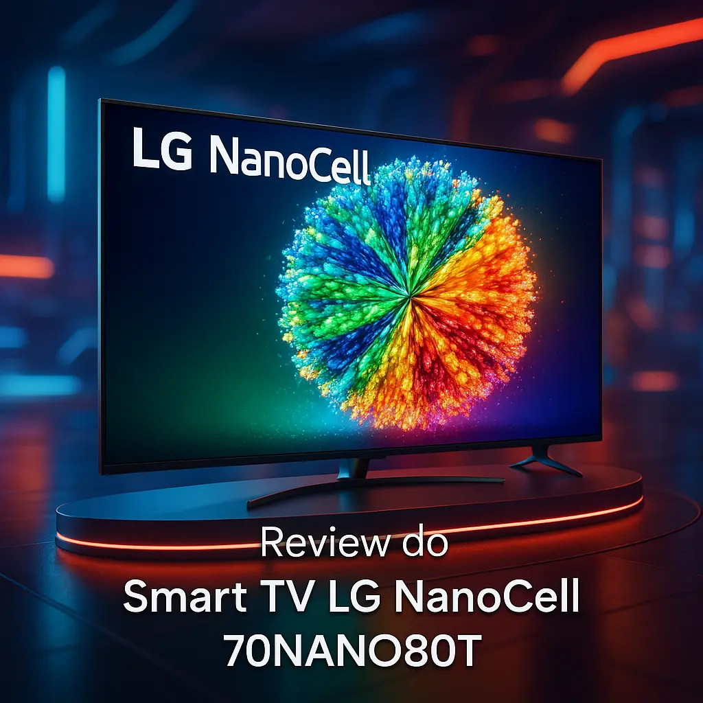 Smart TV LG NanoCell 70NANO80T com 70" e Alexa Integrada
