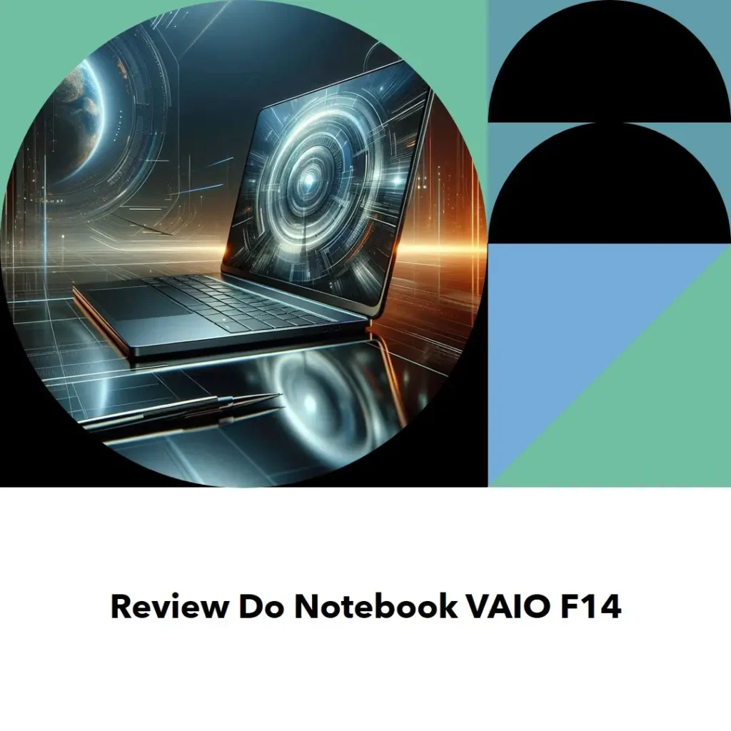Notebook VAIO F14 com Intel i7 e Desbloqueio Facial