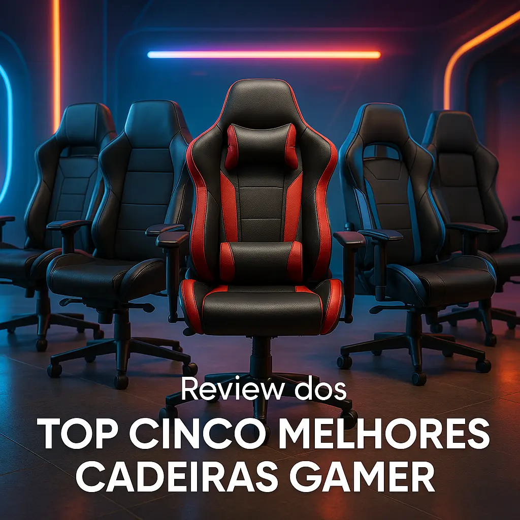 Top Cinco melhores cadeiras gamer
