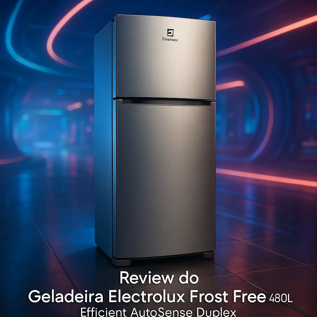 Geladeira Electrolux Frost Free 480L Efficient AutoSense Duplex