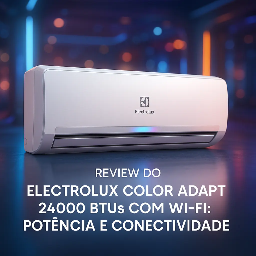 Electrolux Color Adapt 24000 BTUs com Wi-Fi: Potência e Conectividade