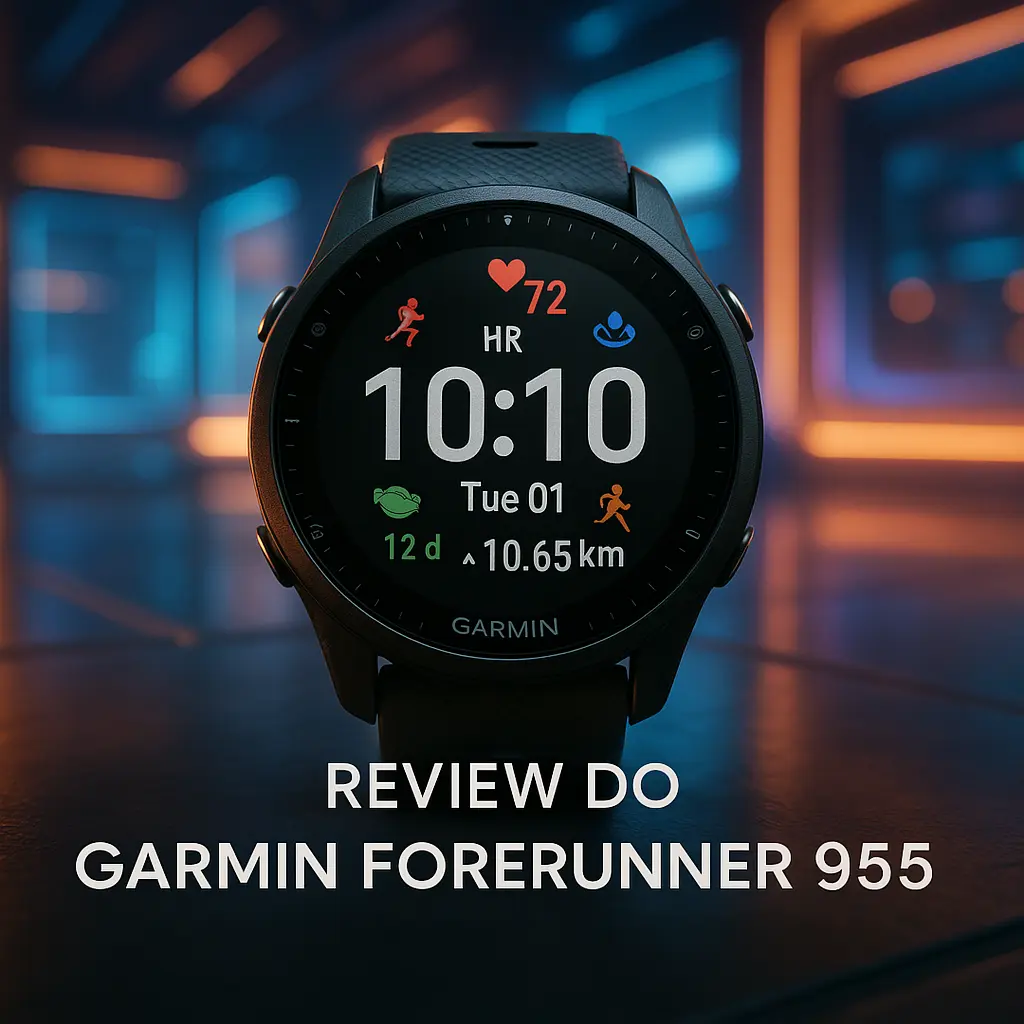 Garmin Forerunner 955: Monitor Cardíaco com GPS para Atletas Exigentes