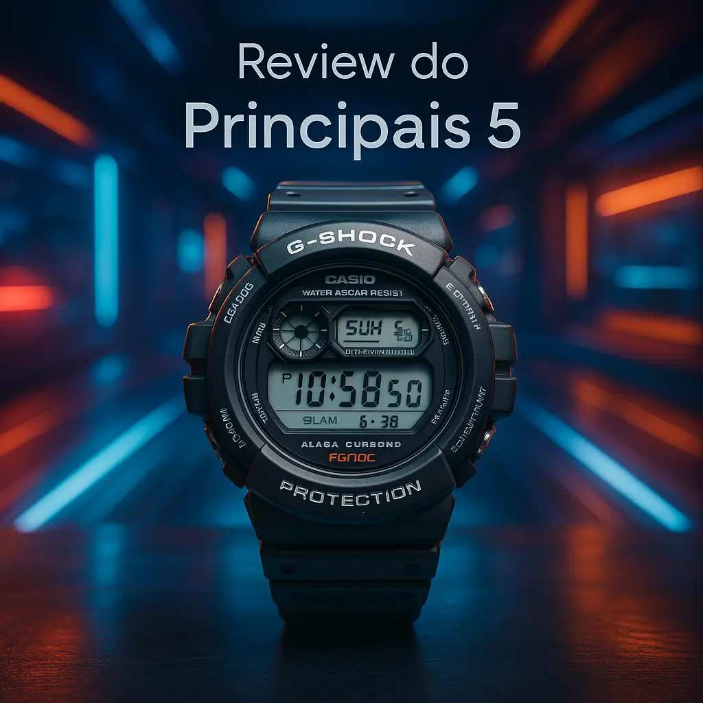 Principais 5 relógio da casio masculino