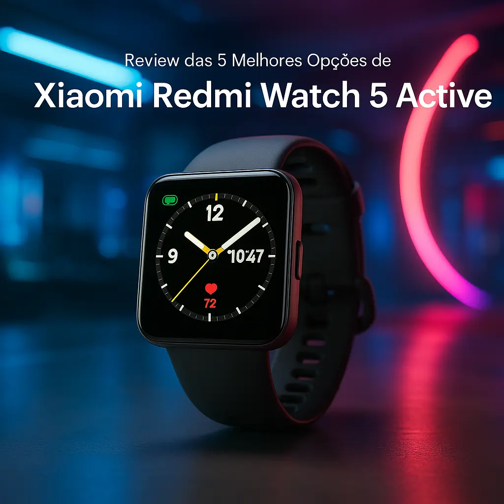 As 5 Melhores Opções de Xiaomi Redmi watch 5 active