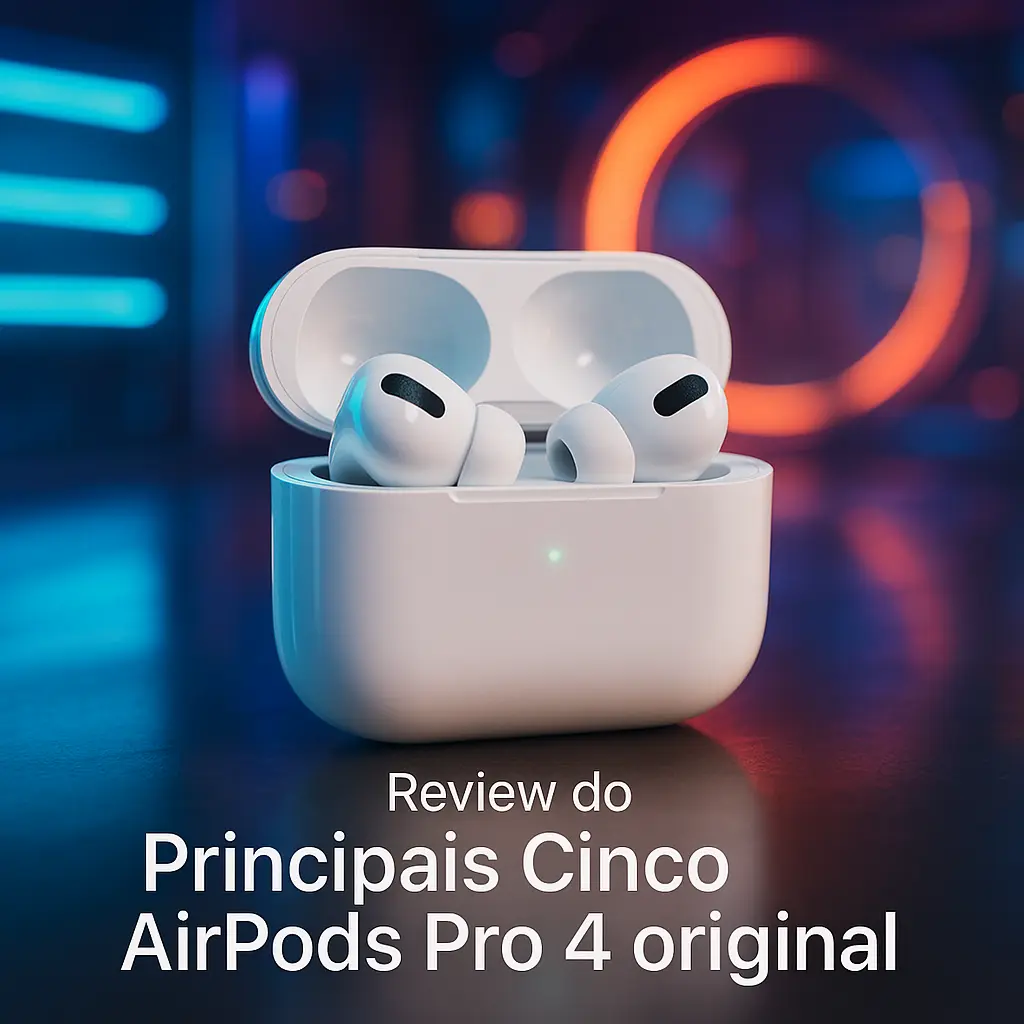 Principais Cinco Airpods pro 4 original