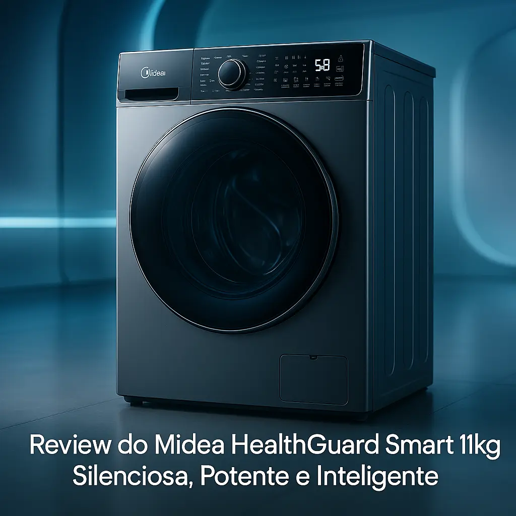 Midea HealthGuard Smart 11kg: Silenciosa, Potente e Inteligente