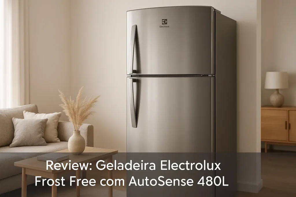 Geladeira Electrolux Frost Free com AutoSense 480L: Tecnologia e Eficiência para sua Cozinha