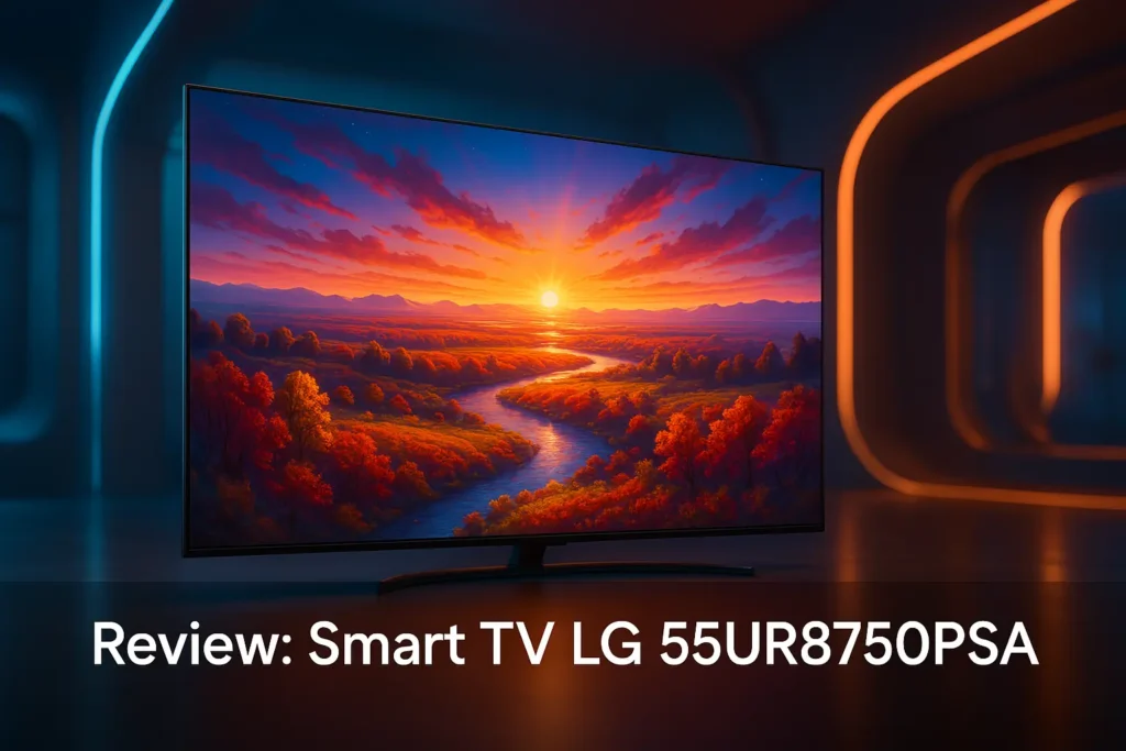 Smart TV LG 55UR8750PSA: Imagem 4K, Conectividade e Inteligência