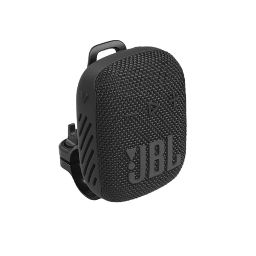 JBL Wind 3 S - Alto-falante Bluetooth para guidão fino, preto