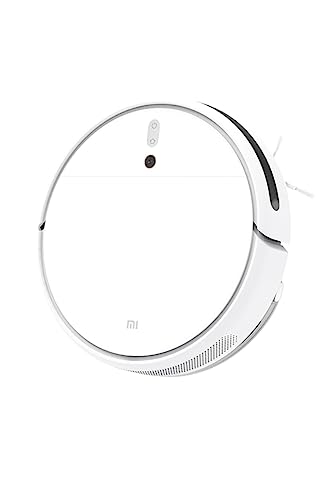 Robô aspirador e passa pano Xiaomi 2C, navegação dinâmica visual, controle remoto por aplicativo, limpeza planejada e paredes virtuais, sucção poderosa de 2.200 Pa, reservatório de água, branco