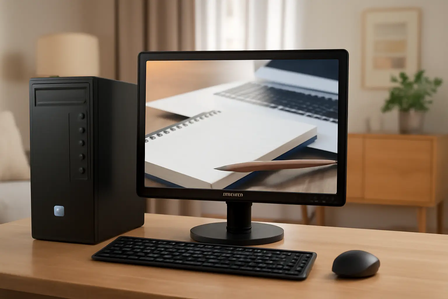 Computador Mancer Intel i3, 8GB RAM, HD 500GB e Monitor 19: Bom para Uso Diário e Educação