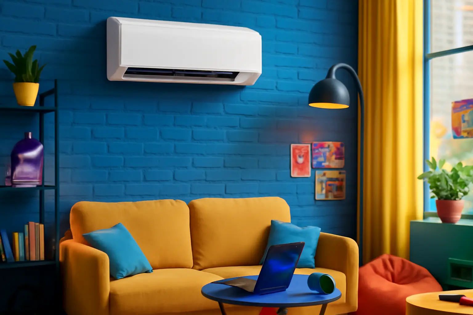 Ar-condicionado Split Inverter Samsung WindFree Connect 9.000 BTUs Frio Branco