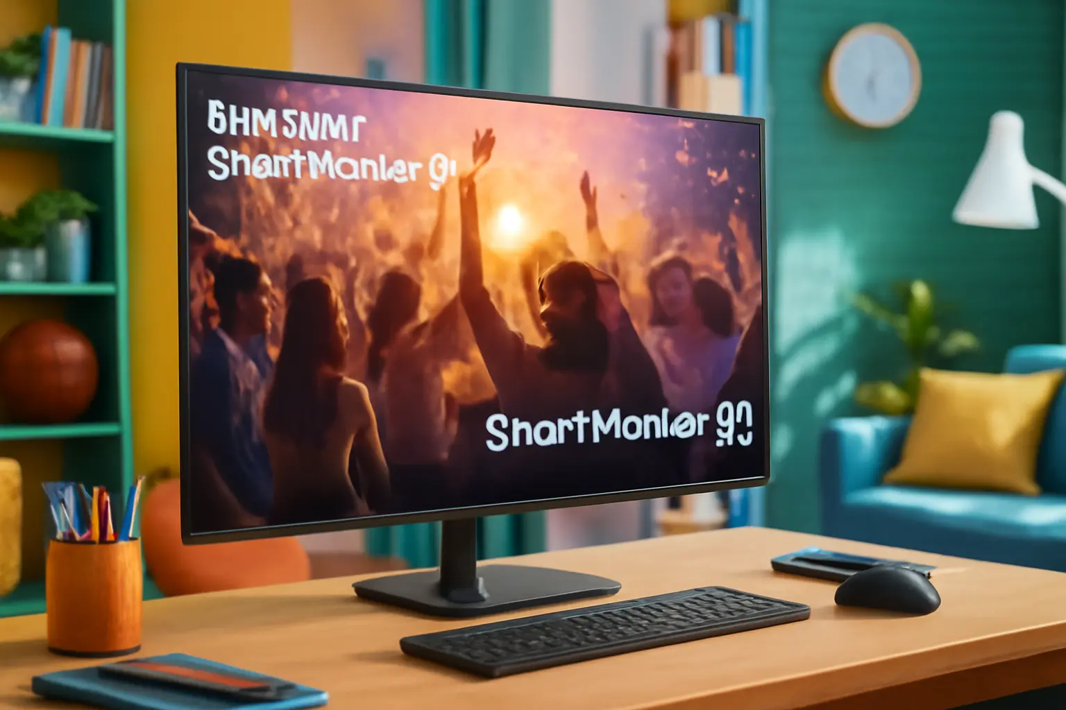 Samsung Smart Monitor M7 43" 4K - Tela Plana, Painel VA, HDR10
