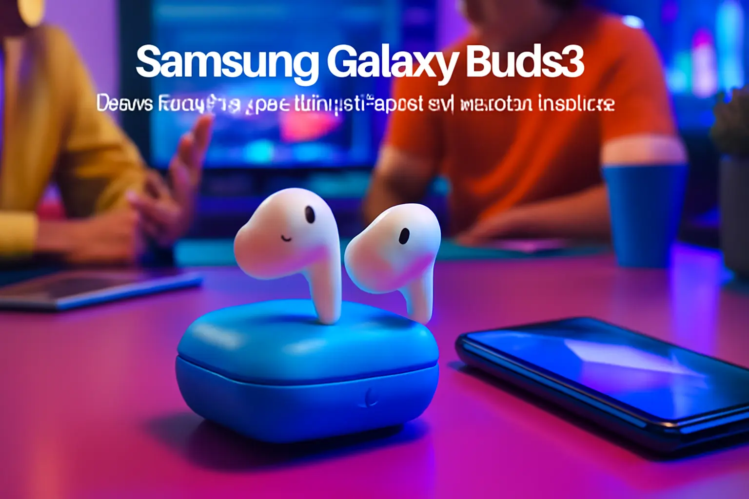 Samsung Galaxy Buds3: Fone de Ouvido sem Fio com Cancelamento de Ruído e Galaxy AI