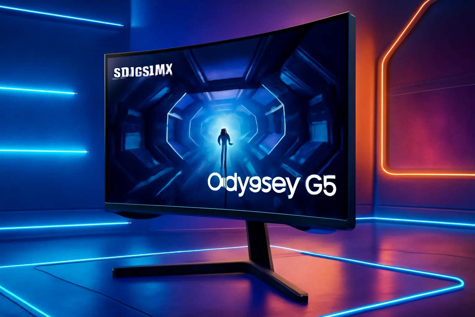 Monitor Gamer Samsung Odyssey G5 32: Alta Performance e Conforto