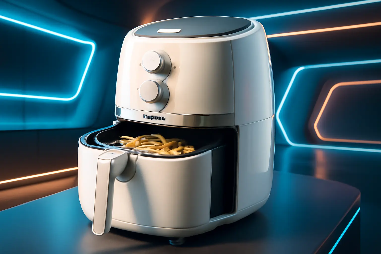 Fritadeira Air Fryer Britânia 5,5L BAF52 1500W Branco com Inox 220V: Potência e Eficiência para Sua Cozinha