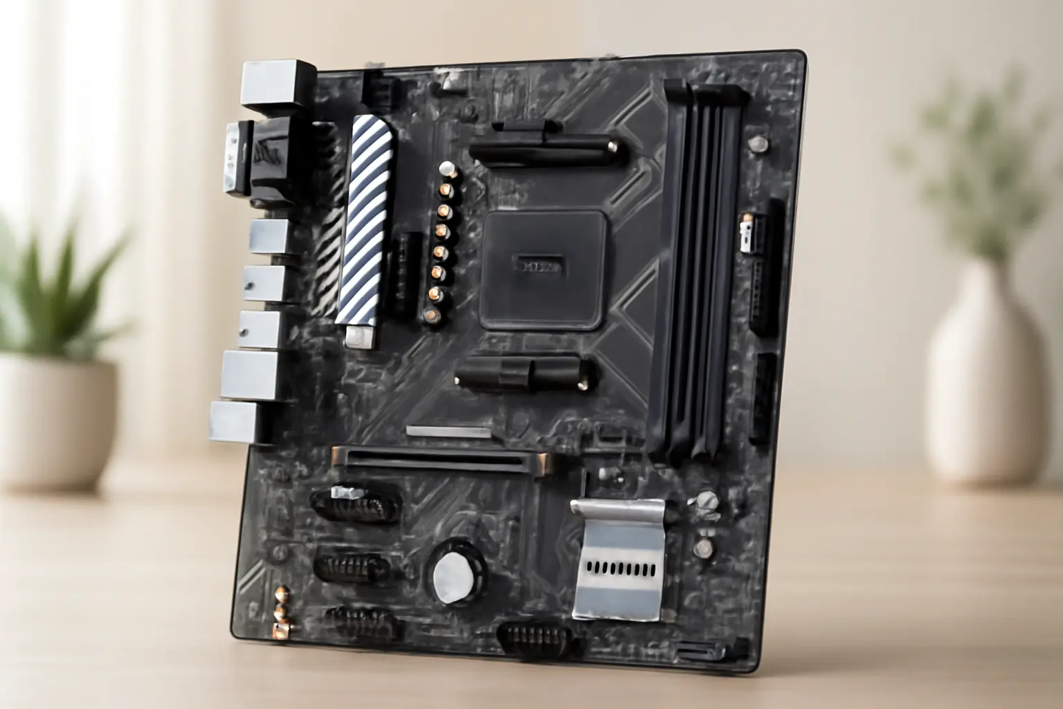 Placa Mãe Asus Prime B550M-K AM4/DDR4/VGA/DVI/HDMI/M2/mATX: Desempenho e Conectividade