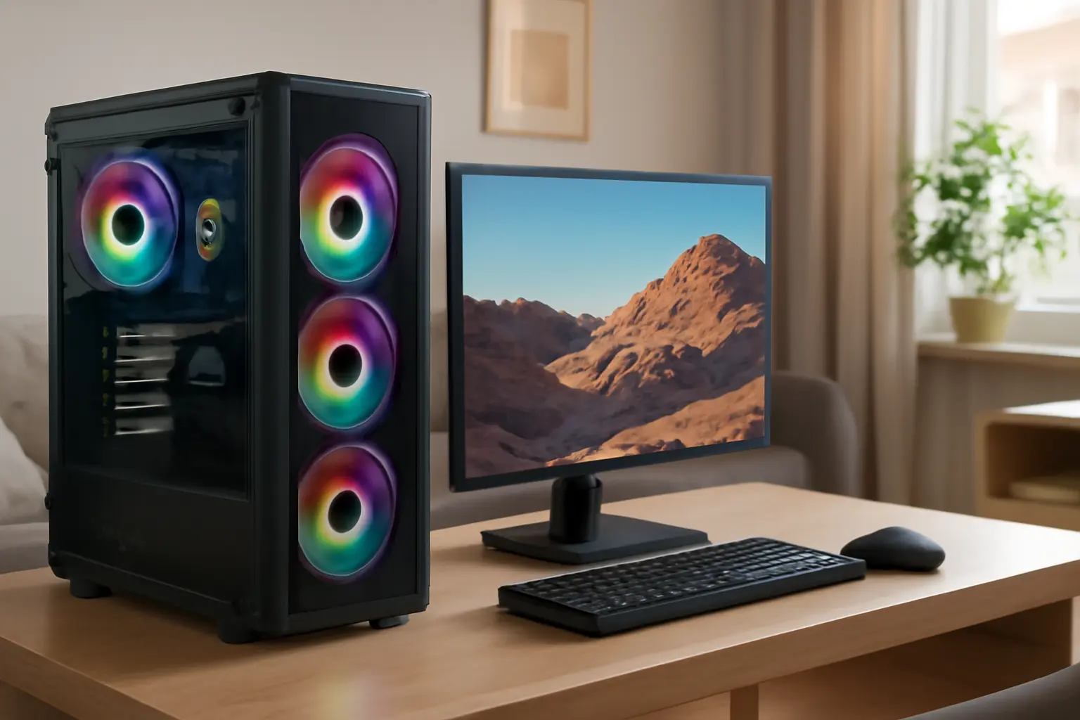 PC GAMER RYZEN 5 5600GT, 16GB DDR4, SSD 500GB: Desempenho de Alta Qualidade